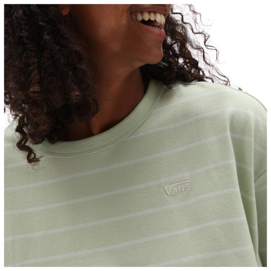 Vans Γυναικεία κοντομάνικη μπλούζα Time Off Stripe Top
